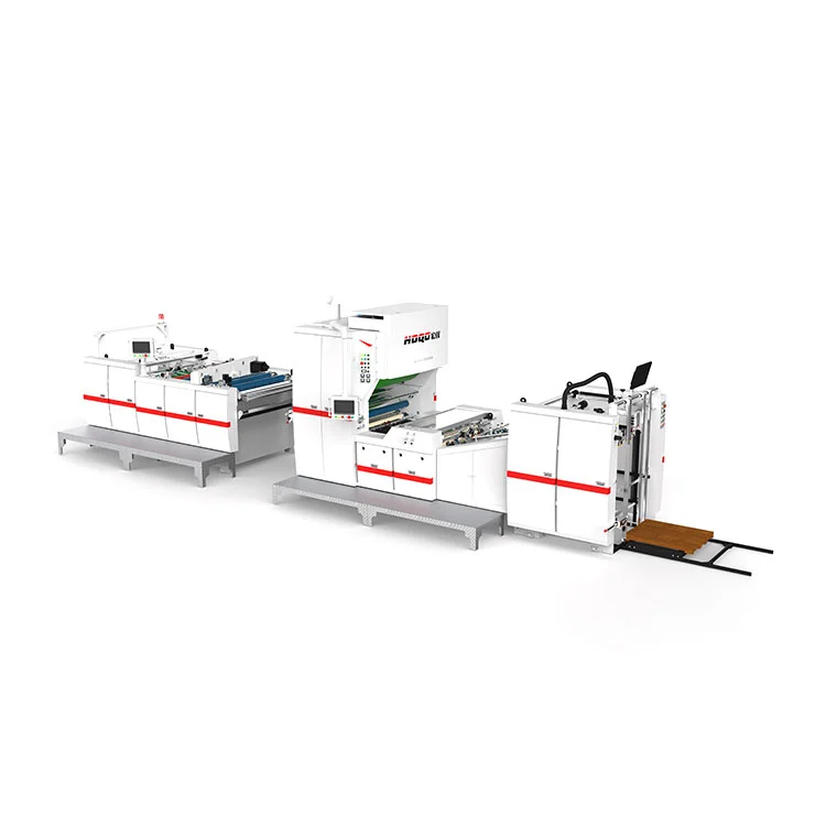 স্বয়ংক্রিয় চেইন ছুরি পাউডার-অপসারণ লেমিনেটিং মেশিন